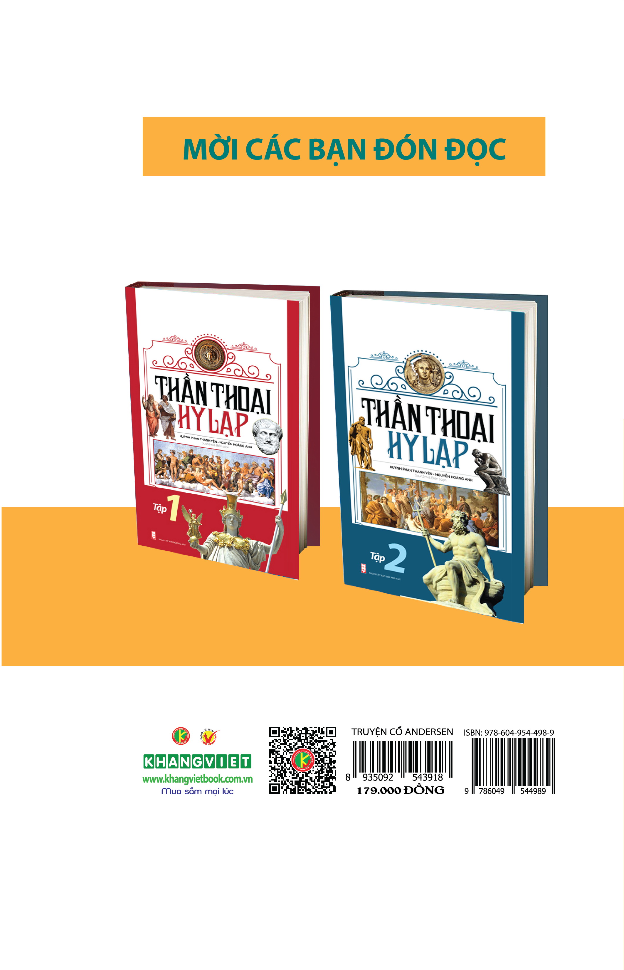 Bìa sau Truyện Cổ Andersen